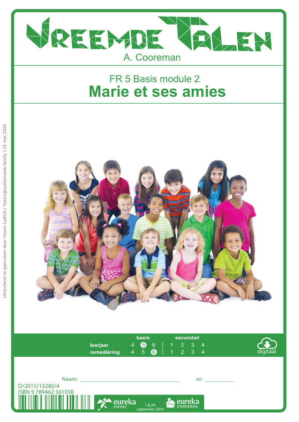 Vreemde Talen 5 Frans basis | mod 2 | Marie et ses amies
