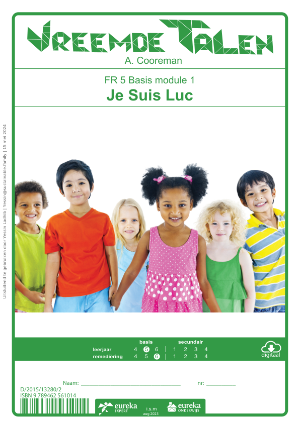 Vreemde Talen 5 Frans basis | mod 1 | Je suis Luc