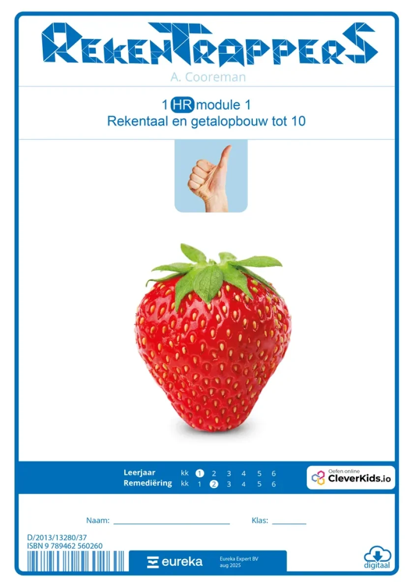 1 HR mod 1 basis rekentaal en getalopbouw tot 10 voorkaft digitaal