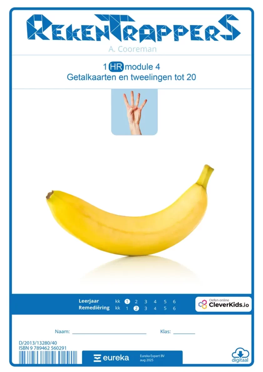 1 HR mod 4 basis getalkaarten en tweelingen tot 20 voorkaft digitaal