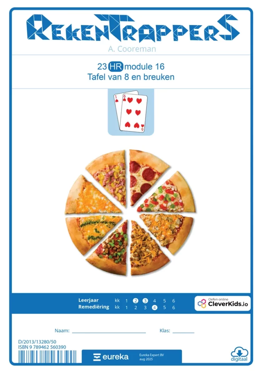 23 HR mod 16 tafel van 8 en breuken voorkaft digitaal