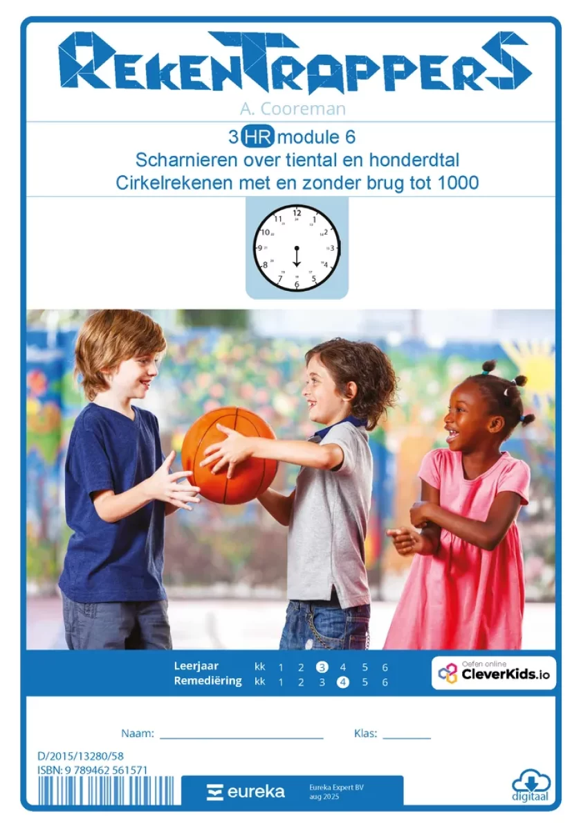 3 HR mod 6 scharnieren over tiental en hondertal voorkaft digitaal