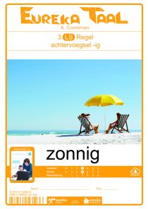 3 LS Regel ZONNIG achtervoegsel -ig kaft