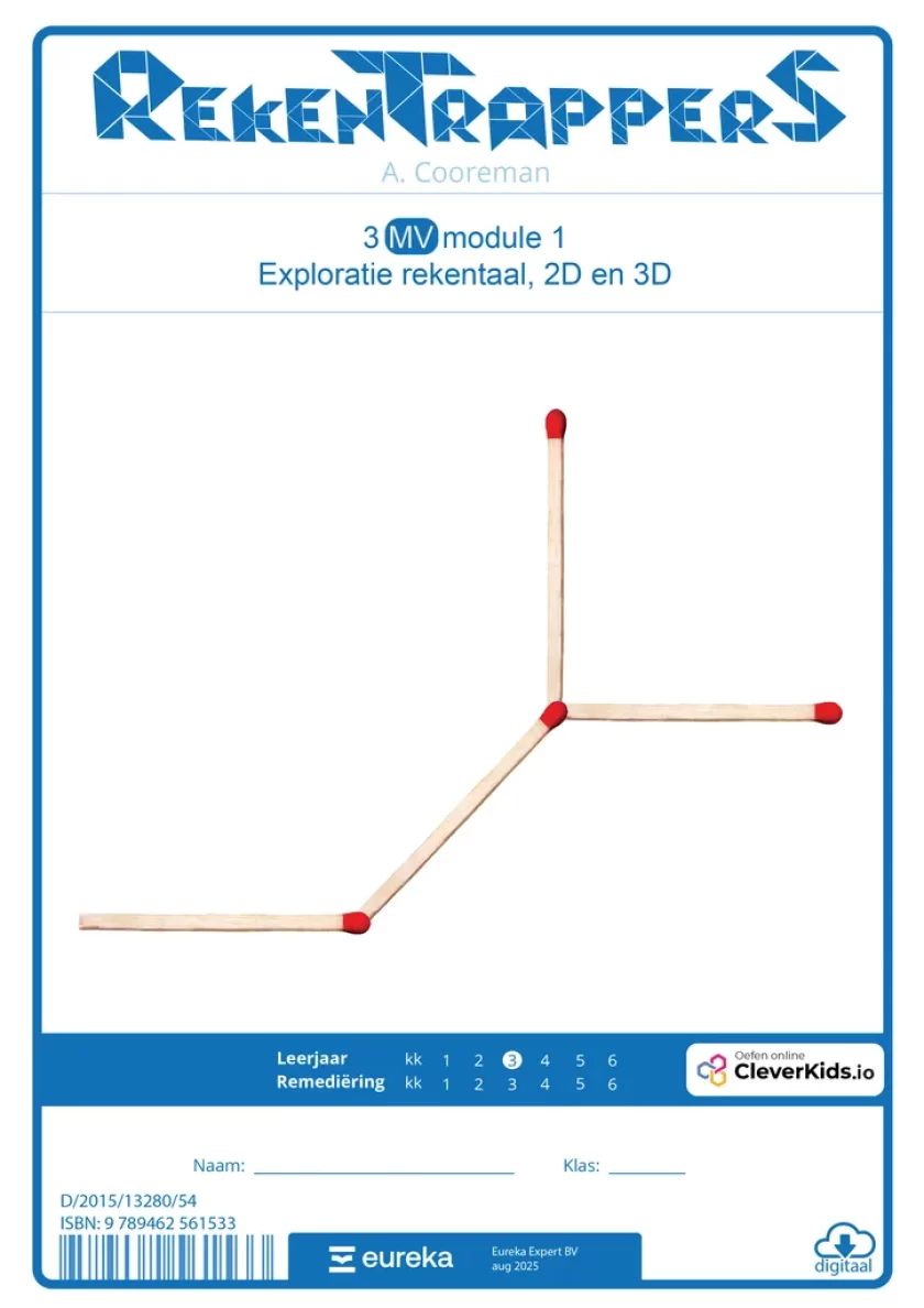 3 MV mod 1 exploratie rekentaal, 2D en 3D voorkaft digitaal