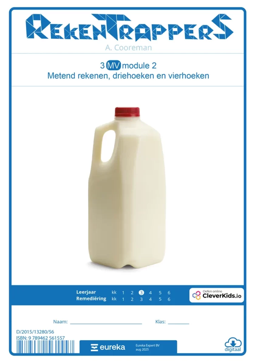 3 MV mod 2 Metend rekenen, driehoeken en vierhoeken voorkaft digitaal