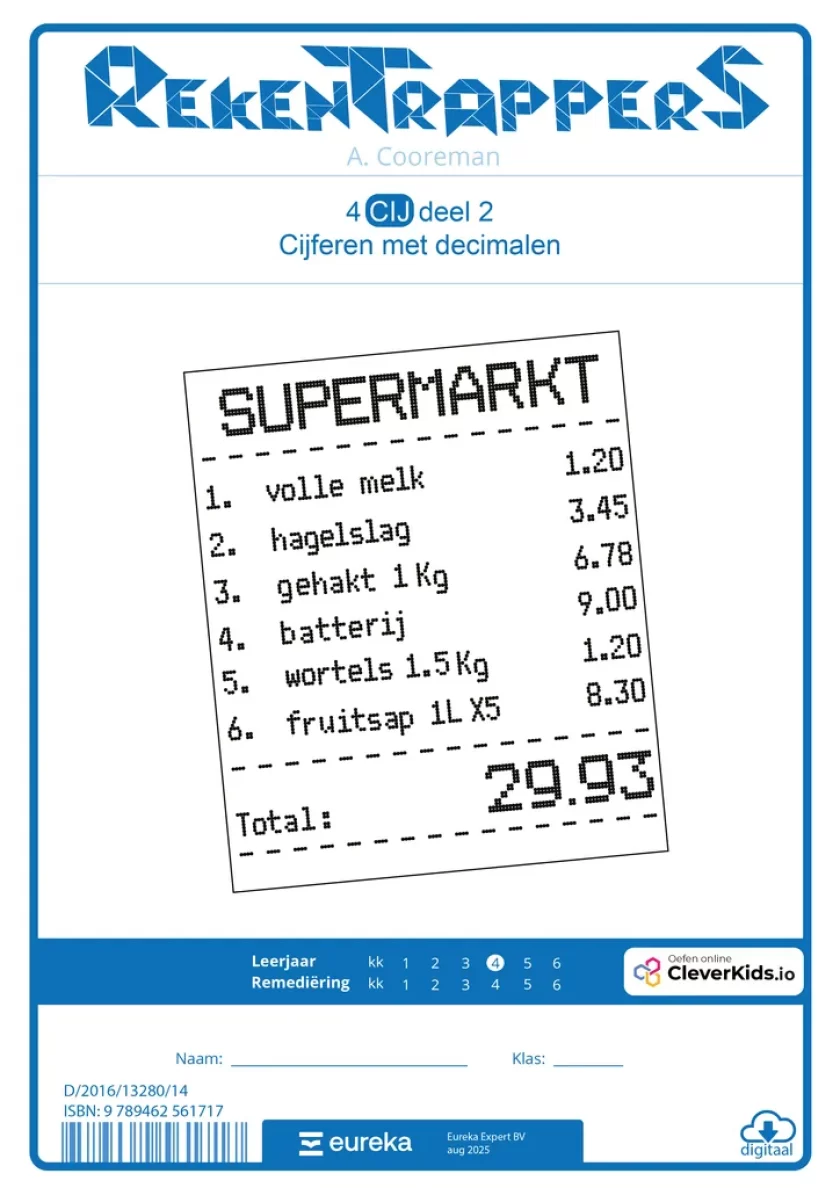 4 CIJ deel 2 cijferen met decimalen voorkaft digitaal