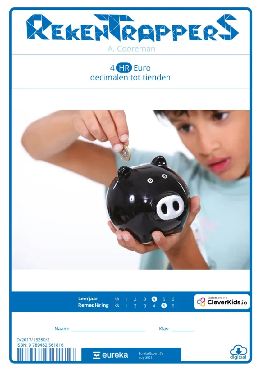 4 HR euro decimalen tot tienden voorkaft digitaal