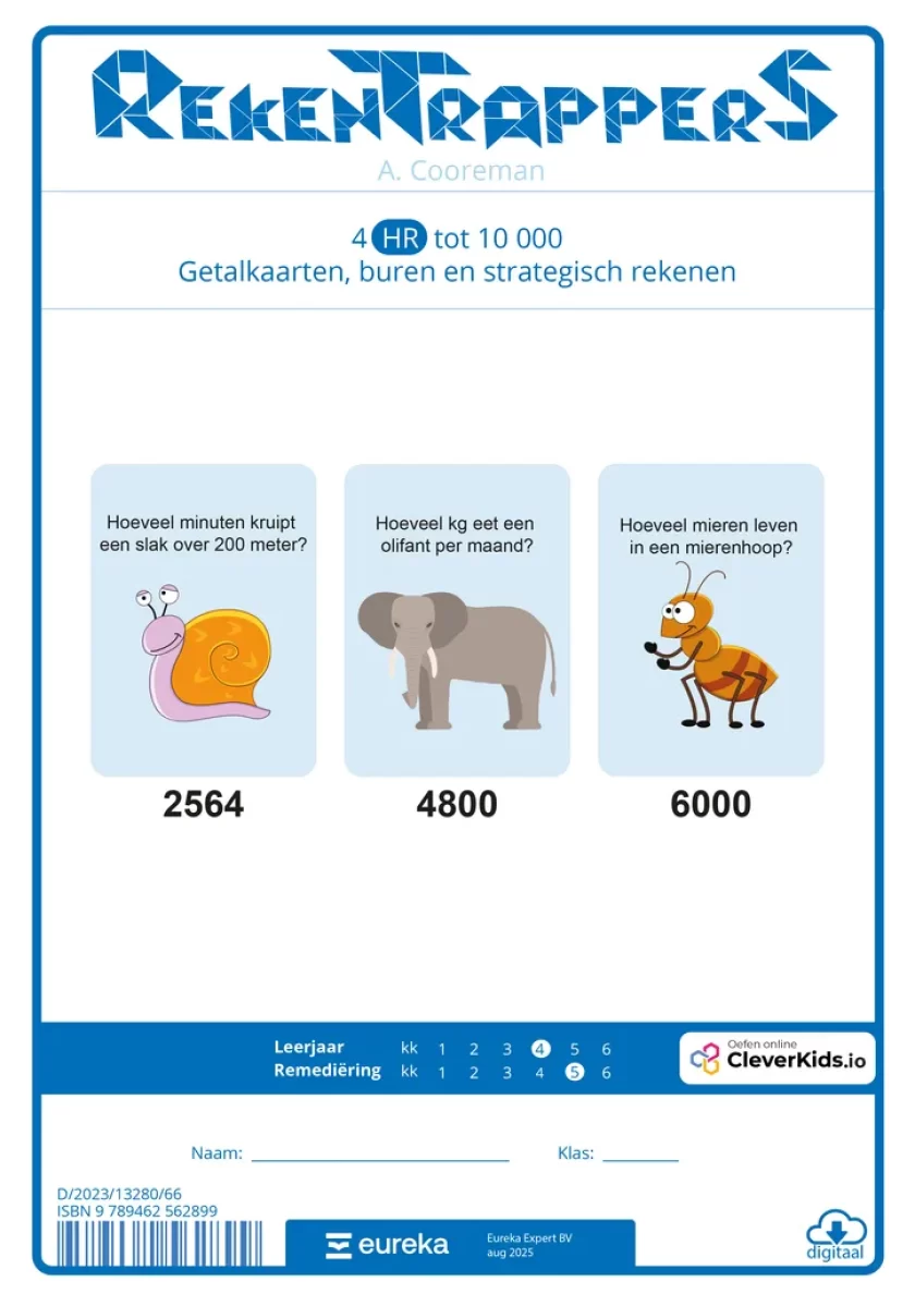 4 HR tot 10 000 getalkaarten, buren en strategisch rekenen voorkaft digitaal
