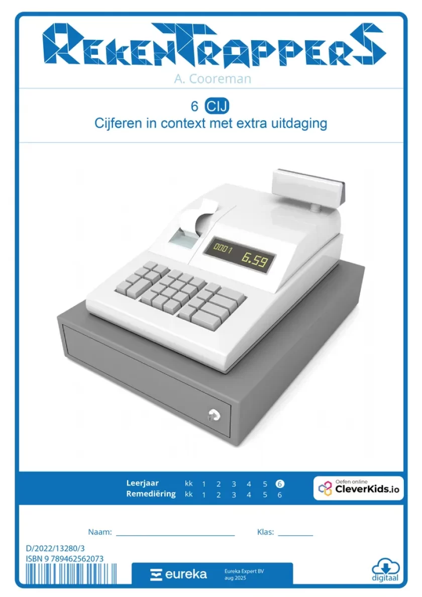 6 CIJ cijferen in context met extra uitdaging voorkaft digitaal